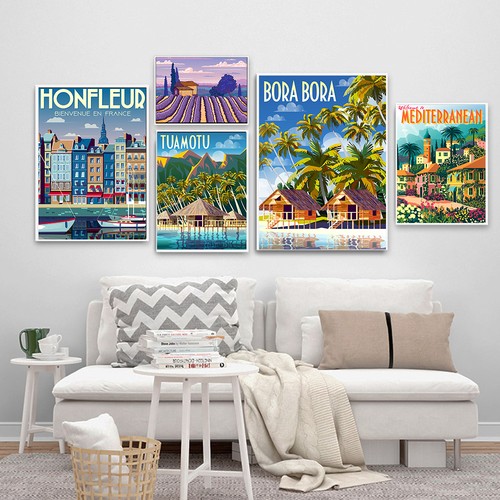 Poster viaggio vintage - poster,
