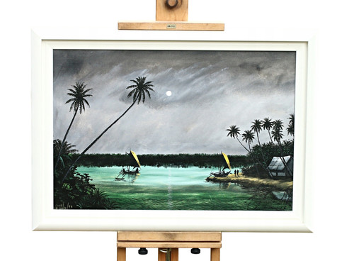 Paysage côtier tropicale - tropicale, de