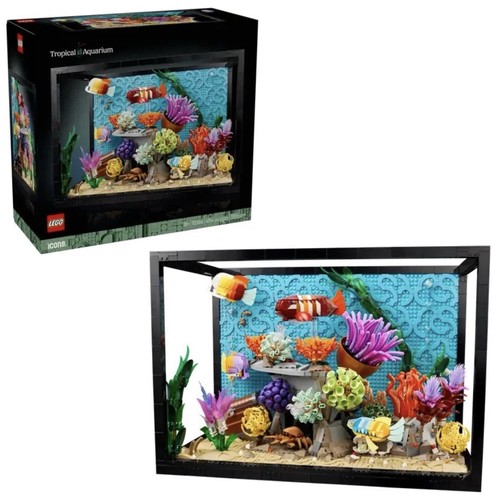 Lego 10366 icons acquario - lego,