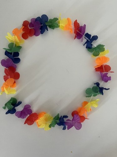Collane hawaiane fiori - 12,