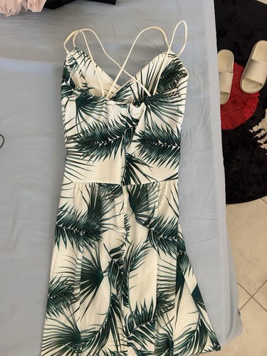 Vestito donna bianco verde - donna, bianco/verde